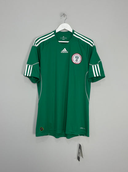 Image of the Nigeria shirt from the 2010/11 season