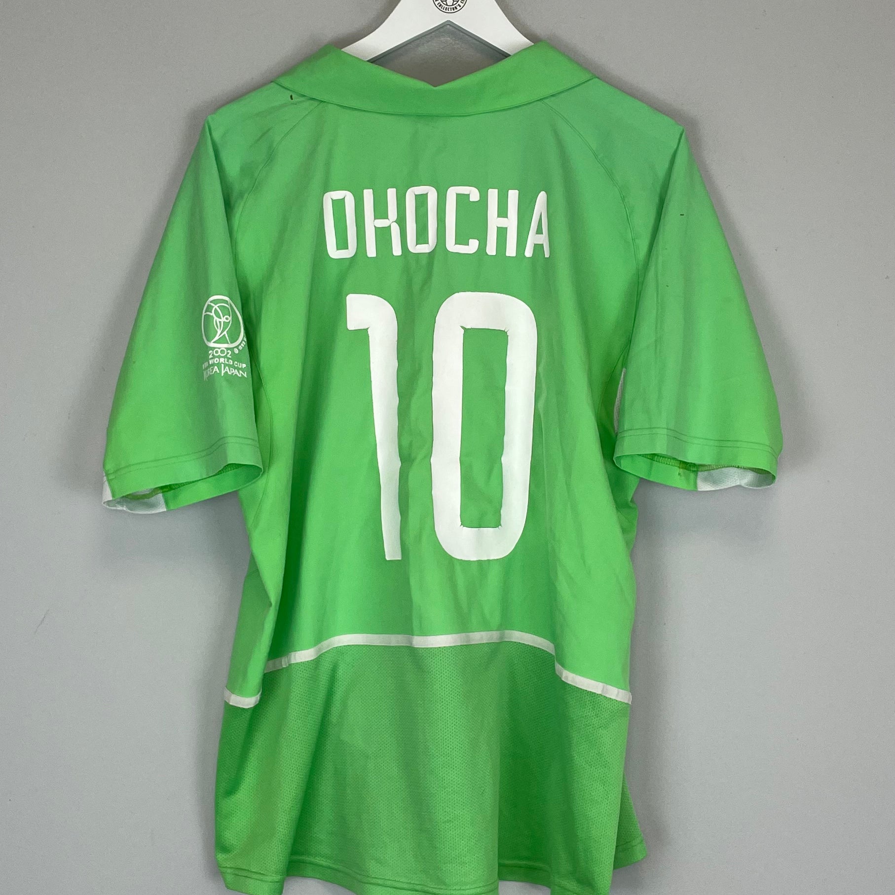 2002 NIGERIA OKOCHA #10 HOME SHIRT (L) NIKE – Cult Kits