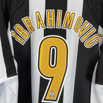 Shop 2004/05 JUVENTUS IBRAHIMOVIC #9 HOME SHIRT (XL) NIKE, classic football shirts, vintage football shirts & retro soccer jerseys at Cult Kits