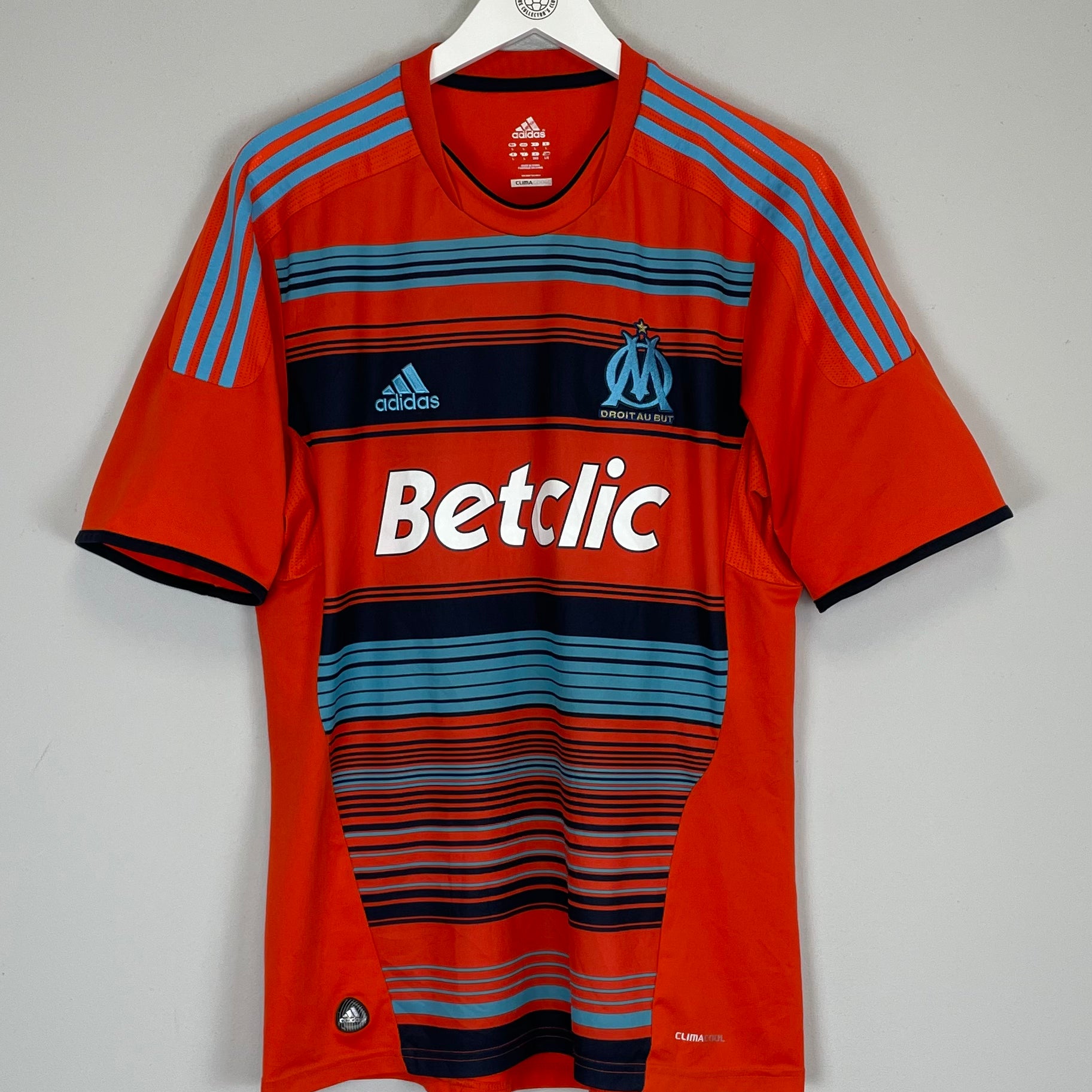 Shop 2011/12 MARSEILLE THIRD SHIRT (L) ADIDAS, classic football shirts, vintage football shirts & retro soccer jerseys at Cult Kits