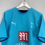 Shop 2006/07 TOTTENHAM DEFOE #18 AWAY SHIRT (L) PUMA, classic football shirts, vintage football shirts & retro soccer jerseys at Cult Kits