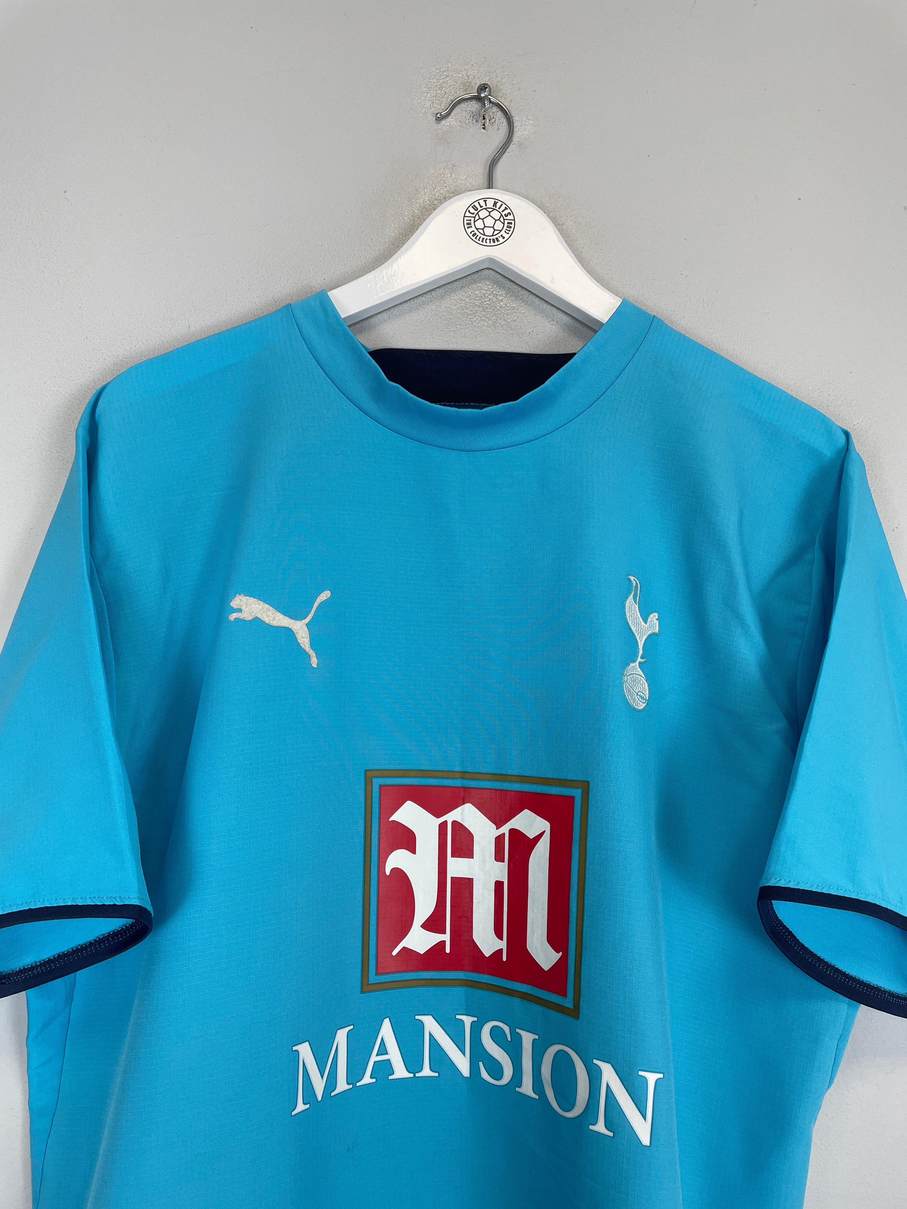 Shop 2006/07 TOTTENHAM DEFOE #18 AWAY SHIRT (L) PUMA, classic football shirts, vintage football shirts & retro soccer jerseys at Cult Kits