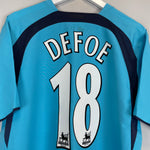 Shop 2006/07 TOTTENHAM DEFOE #18 AWAY SHIRT (L) PUMA, classic football shirts, vintage football shirts & retro soccer jerseys at Cult Kits
