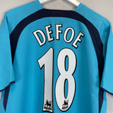 Shop 2006/07 TOTTENHAM DEFOE #18 AWAY SHIRT (L) PUMA, classic football shirts, vintage football shirts & retro soccer jerseys at Cult Kits