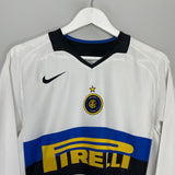 Shop 2005/06 INTER MILAN ADRIANO #10 L/S AWAY SHIRT (S) NIKE, classic football shirts, vintage football shirts & retro soccer jerseys at Cult Kits