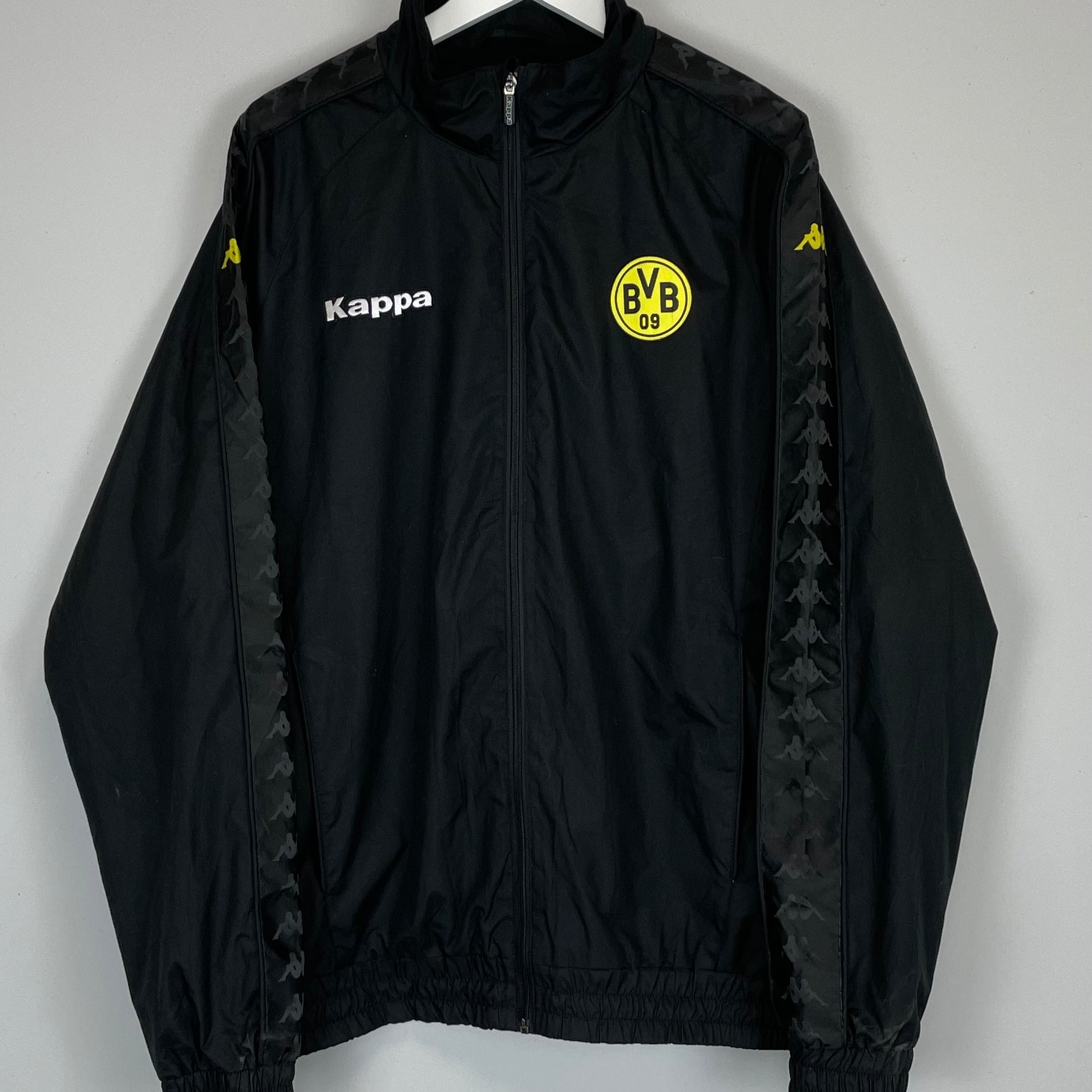 Shop 2009 DORTMUND TRACK JACKET (XXL) KAPPA, classic football shirts, vintage football shirts & retro soccer jerseys at Cult Kits