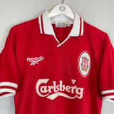 Shop 1996/98 LIVERPOOL CARRAGHER #23 HOME SHIRT (S) REEBOK, classic football shirts, vintage football shirts & retro soccer jerseys at Cult Kits