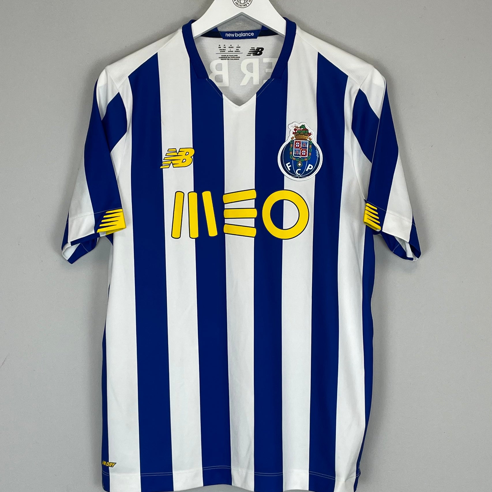 Shop 2020/21 PORTO HOME SHIRT (M) NEW BALANCE, classic football shirts, vintage football shirts & retro soccer jerseys at Cult Kits