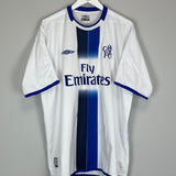 2003/05 CHELSEA AWAY SHIRT (XXL) UMBRO