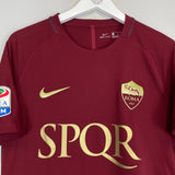 2016/17 ROMA TOTTI #10 *AUTHENTIC* DERBY HOME SHIRT (M) NIKE