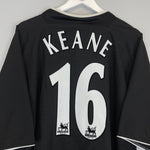 Shop 2003/05 MANCHESTER UNITED KEANE #16 AWAY SHIRT (XXL) NIKE, classic football shirts, vintage football shirts & retro soccer jerseys at Cult Kits