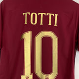 2016/17 ROMA TOTTI #10 *AUTHENTIC* DERBY HOME SHIRT (M) NIKE