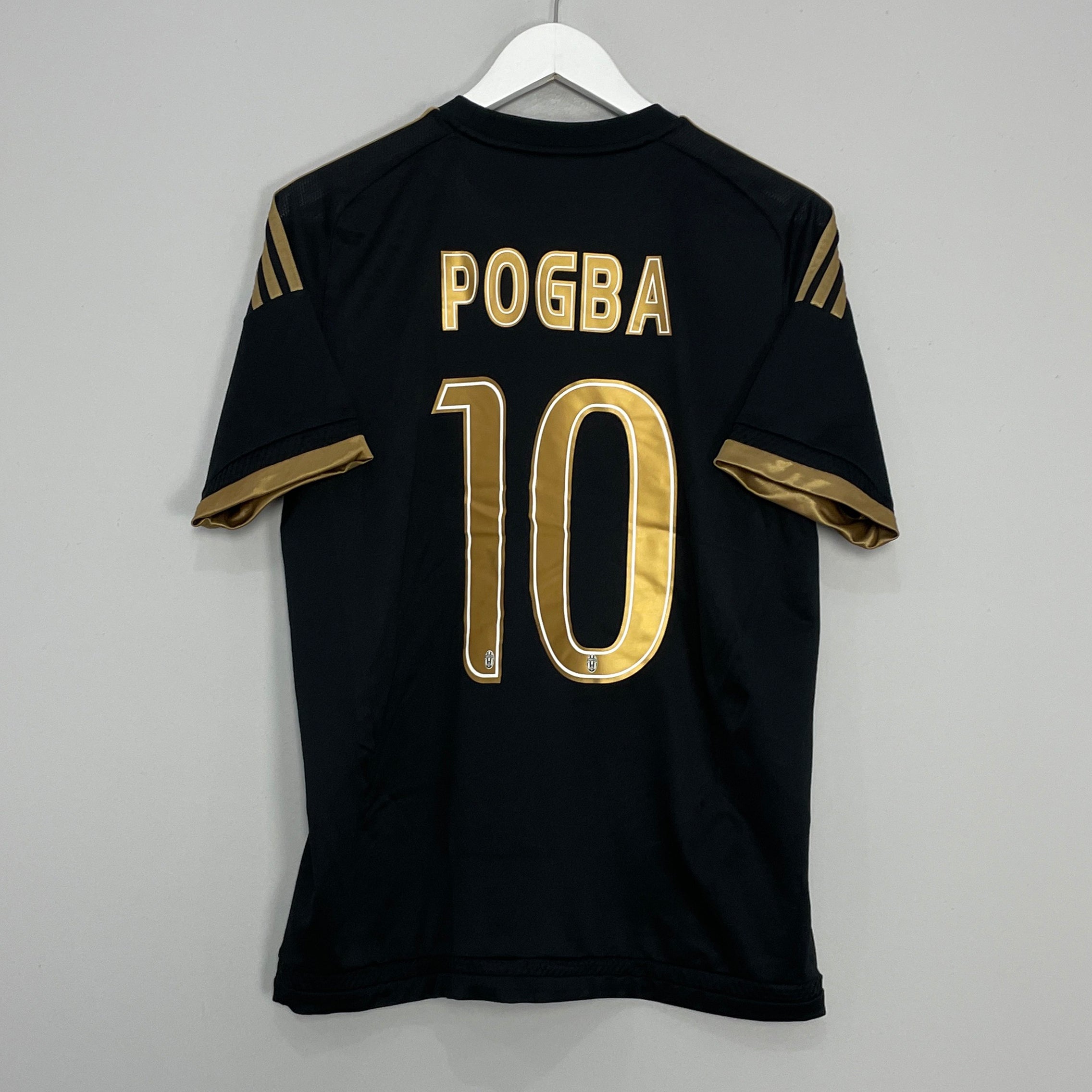 Shop 2015/16 JUVENTUS POGBA #10 THIRD SHIRT (M) ADIDAS, classic football shirts, vintage football shirts & retro soccer jerseys at Cult Kits