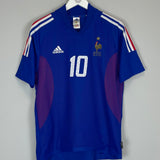 2002/04 FRANCE ZIDANE #10 HOME SHIRT (S) ADIDAS