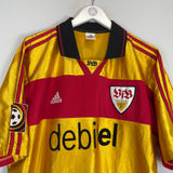 Shop 2000/01 STUTTGART DUNDEE #36 AWAY SHIRT (XL) ADIDAS, classic football shirts, vintage football shirts & retro soccer jerseys at Cult Kits