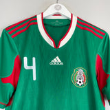 2010 MEXICO R.MARQUEZ #4 HOME SHIRT (M) ADIDAS