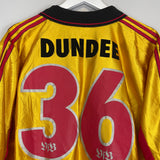 Shop 2000/01 STUTTGART DUNDEE #36 AWAY SHIRT (XL) ADIDAS, classic football shirts, vintage football shirts & retro soccer jerseys at Cult Kits
