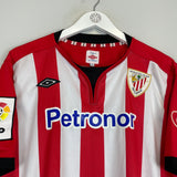 2011/12 ATHLETIC BILBAO LLORENTE #9 HOME SHIRT (S) UMBRO