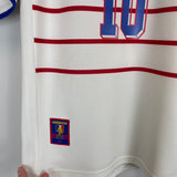 Shop 1998/00 FRANCE ZIDANE #10 AWAY SHIRT (M) ADIDAS, classic football shirts, vintage football shirts & retro soccer jerseys at Cult Kits