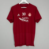 Shop 2017/18 ABERDEEN #30 TRAINING SHIRT (L) ADIDAS, classic football shirts, vintage football shirts & retro soccer jerseys at Cult Kits