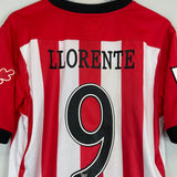 2011/12 ATHLETIC BILBAO LLORENTE #9 HOME SHIRT (S) UMBRO