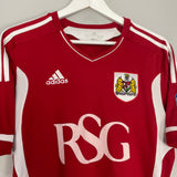 2011/12 BIRSTOL CITY MAYNARD #10 HOME SHIRT (M) ADIDAS
