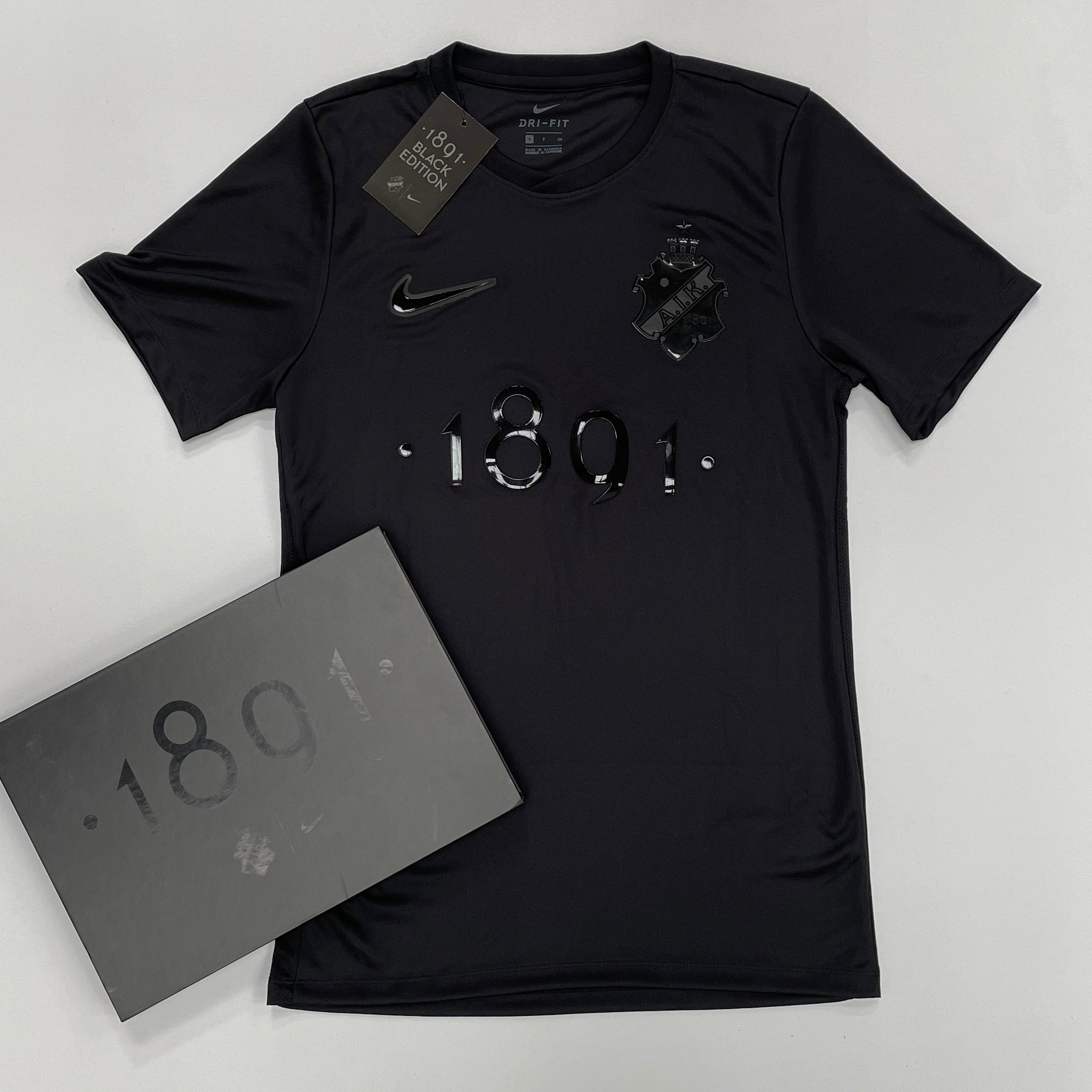 Shop 2019 AIK 1891 'BLACK EDITION' SHIRT (S) NIKE, classic football shirts, vintage football shirts & retro soccer jerseys at Cult Kits
