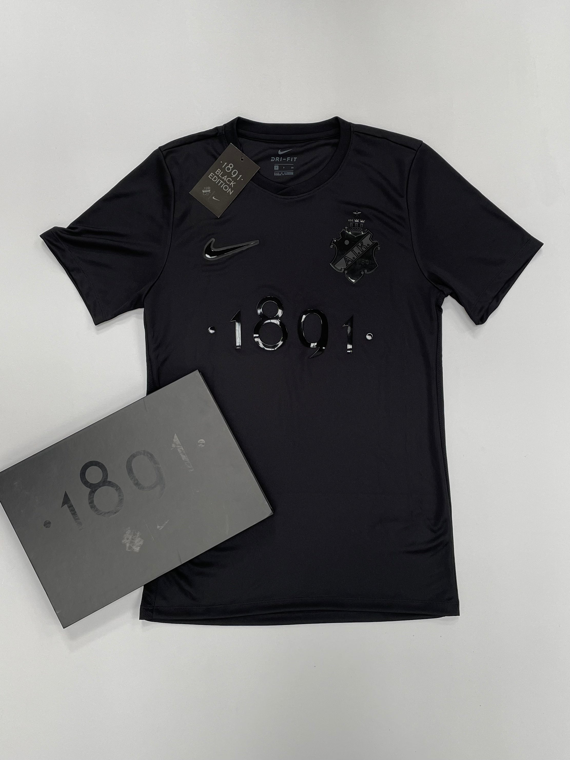 Shop 2019 AIK 1891 'BLACK EDITION' SHIRT (S) NIKE, classic football shirts, vintage football shirts & retro soccer jerseys at Cult Kits