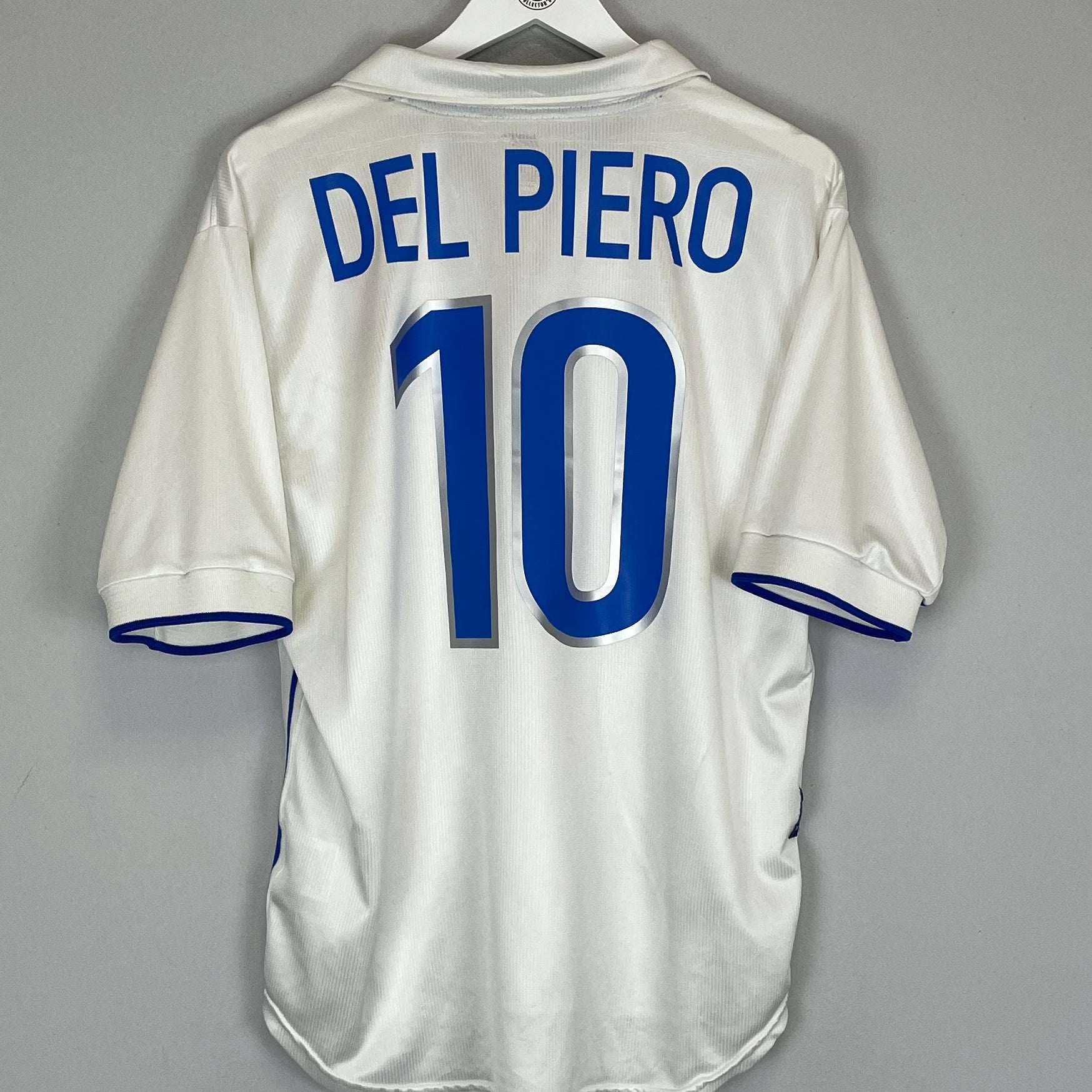 Shop 1997/98 ITALY DEL PIERO #10 AWAY SHIRT (L) NIKE, classic football shirts, vintage football shirts & retro soccer jerseys at Cult Kits