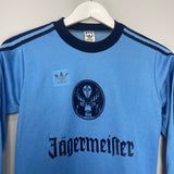 1976/78 EINTRACHT BRAUNSCHWEIG L/S AWAY SHIRT (S) ADIDAS
