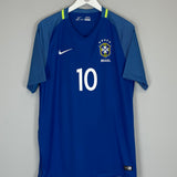 2016/17 BRAZIL NEYMAR JR #10 AWAY SHIRT (L) NIKE