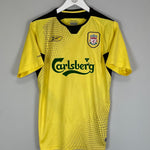 Shop 2004/06 LIVERPOOL AWAY SHIRT (S) REEBOK, classic football shirts, vintage football shirts & retro soccer jerseys at Cult Kits