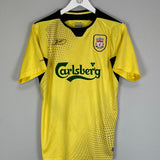 Shop 2004/06 LIVERPOOL AWAY SHIRT (S) REEBOK, classic football shirts, vintage football shirts & retro soccer jerseys at Cult Kits