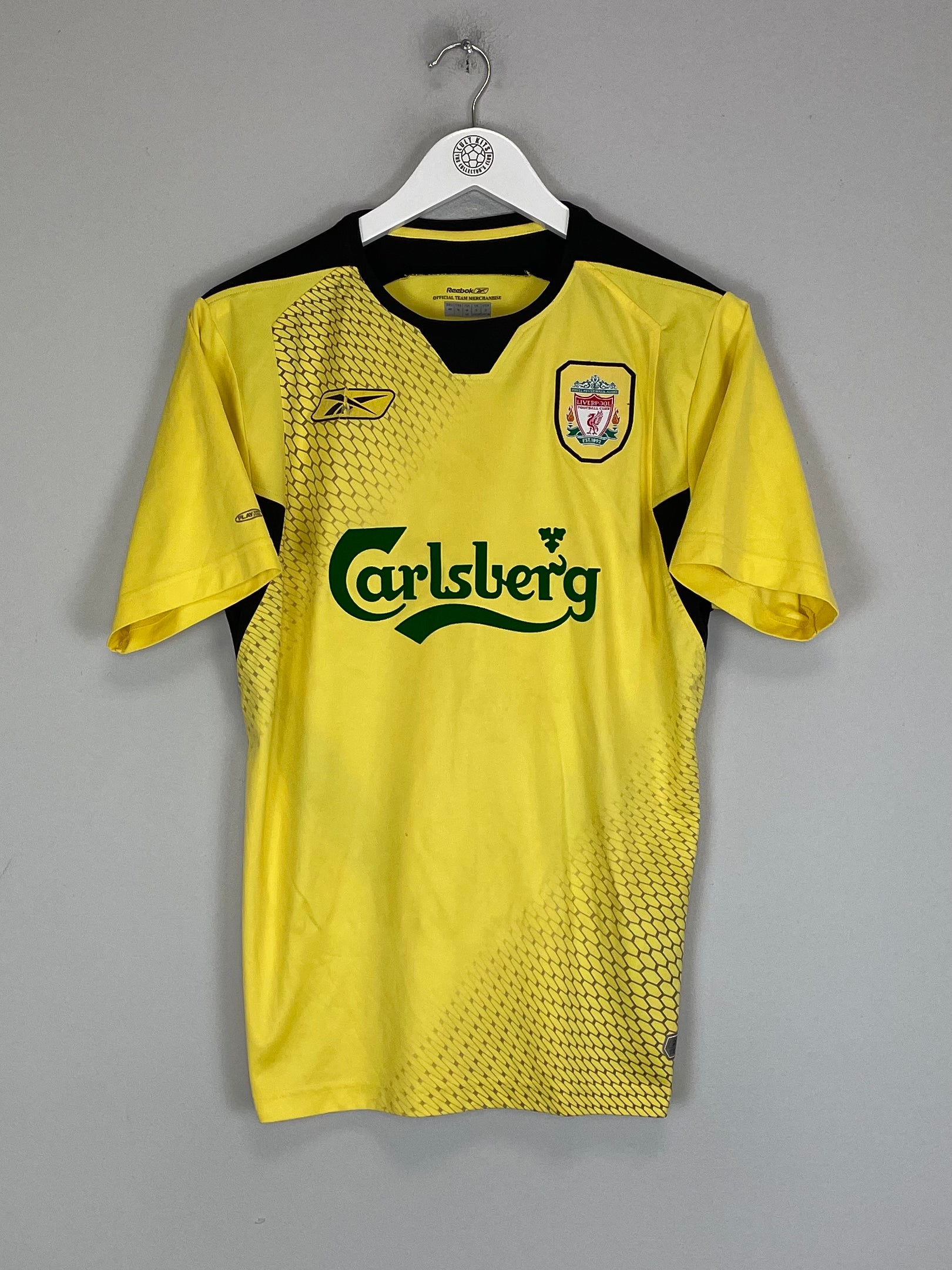 Shop 2004/06 LIVERPOOL AWAY SHIRT (S) REEBOK, classic football shirts, vintage football shirts & retro soccer jerseys at Cult Kits