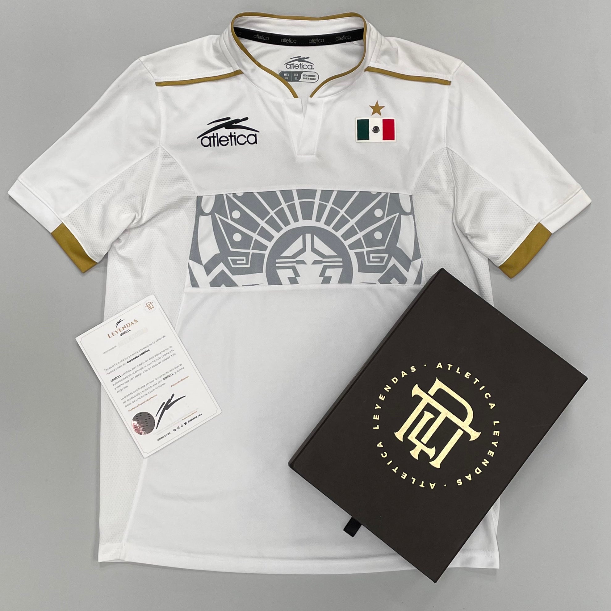 Shop 2012 MEXICO OLYMPICS LIMITED SHIRT (XL) ATLETICA, classic football shirts, vintage football shirts & retro soccer jerseys at Cult Kits