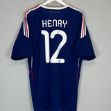 2009/10 FRANCE HENRY #12 HOME SHIRT (XL) ADIDAS