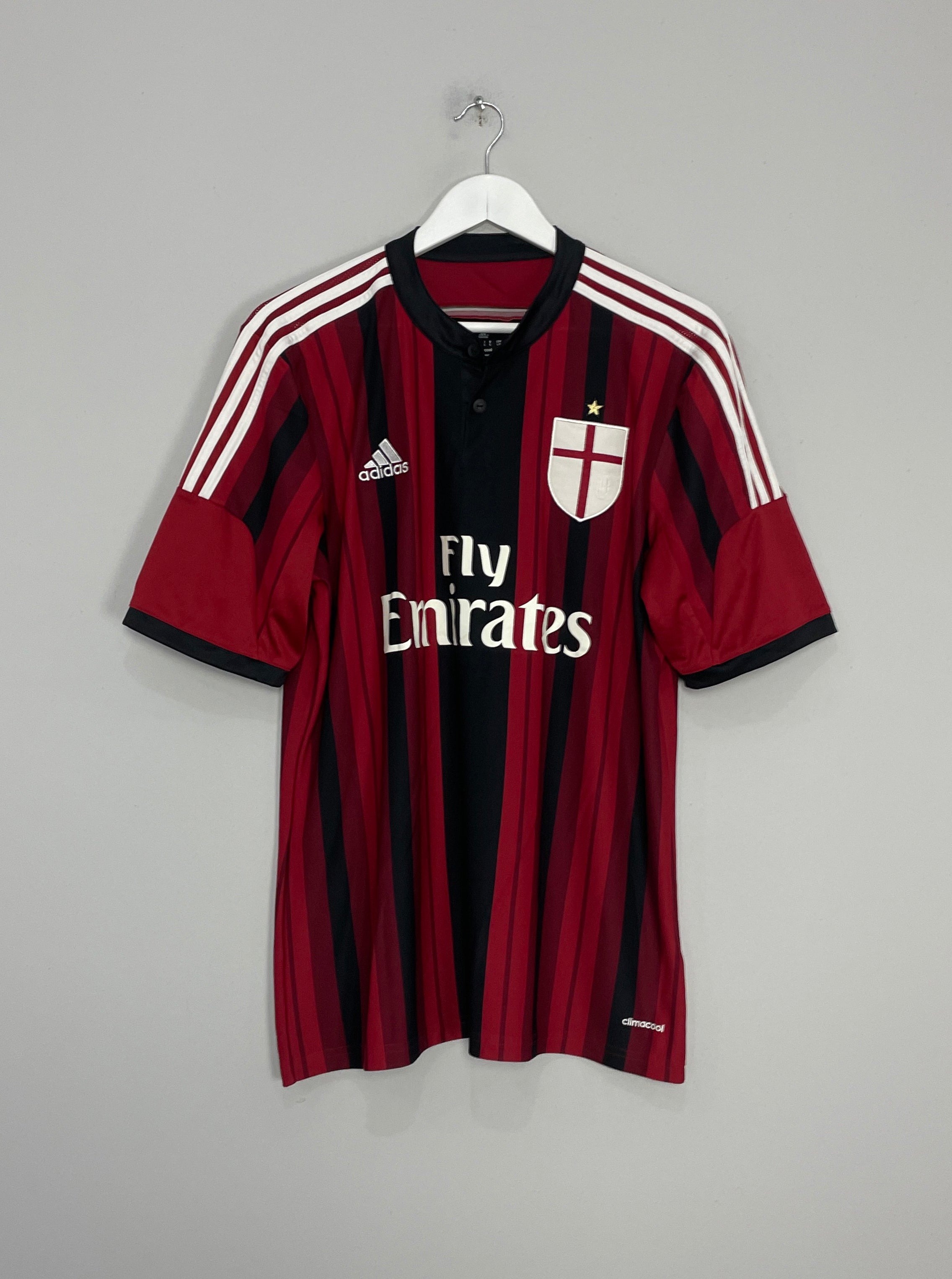 Shop 2014/15 AC MILAN KAKA #22 HOME SHIRT (L) ADIDAS, classic football shirts, vintage football shirts & retro soccer jerseys at Cult Kits