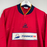 1998 FRANCE WORLD CUP TRAINING SHIRT (XL) OM