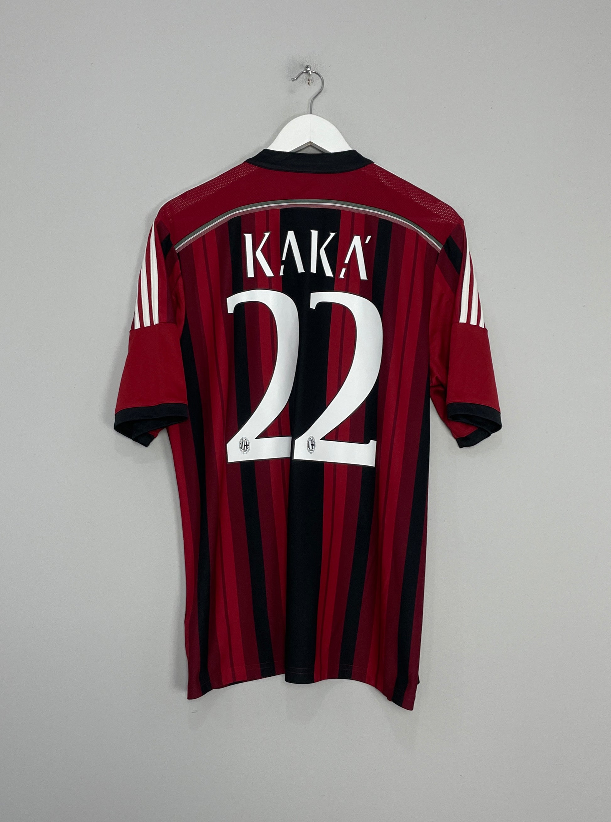 Image of the AC Milan Kaka shirt from the 2014/15 season