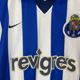 Shop 2002/03 PORTO HOME SHIRT (L) NIKE, classic football shirts, vintage football shirts & retro soccer jerseys at Cult Kits
