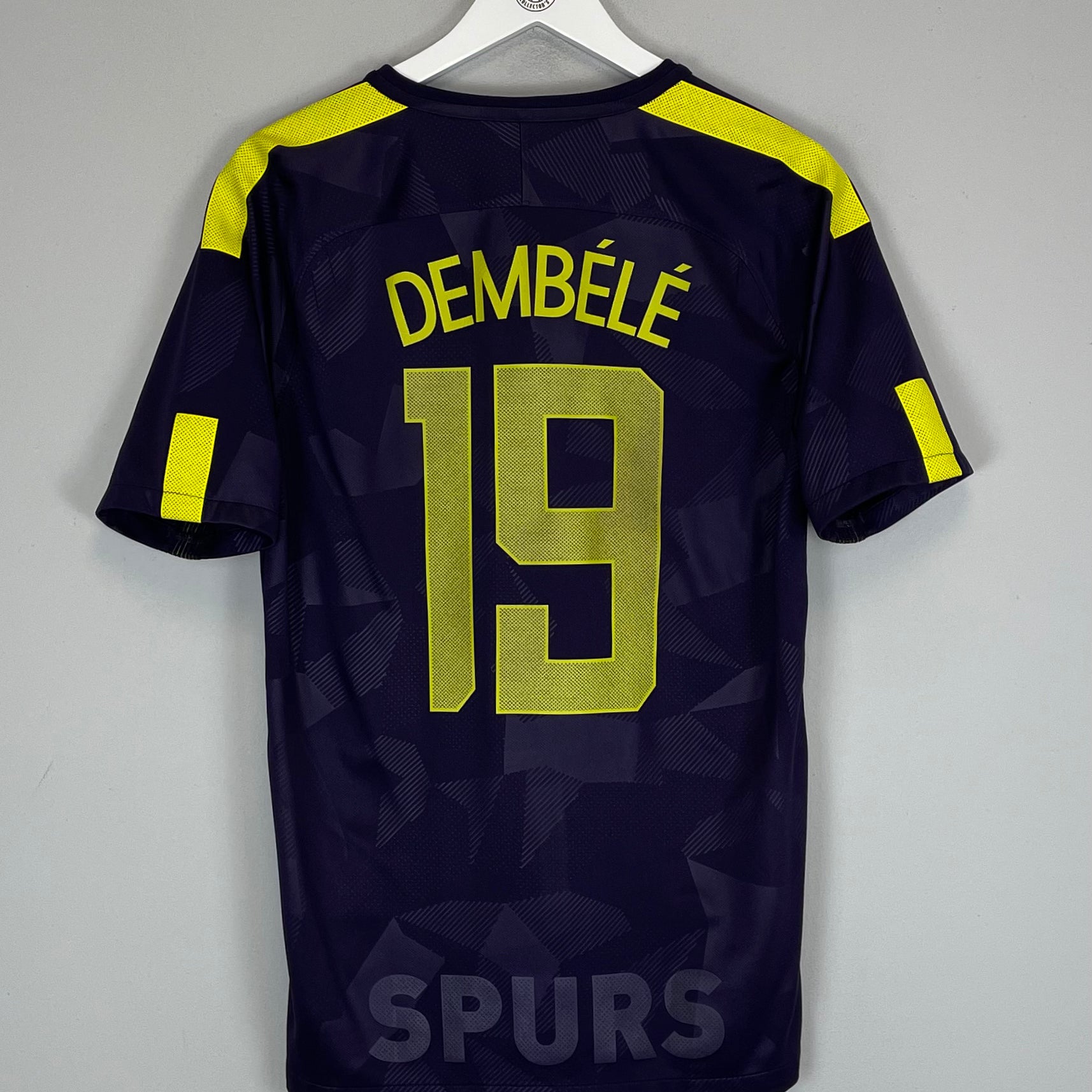 Shop 2017/18 TOTTENHAM DEMBELE #19 THIRD SHIRT (M) NIKE, classic football shirts, vintage football shirts & retro soccer jerseys at Cult Kits