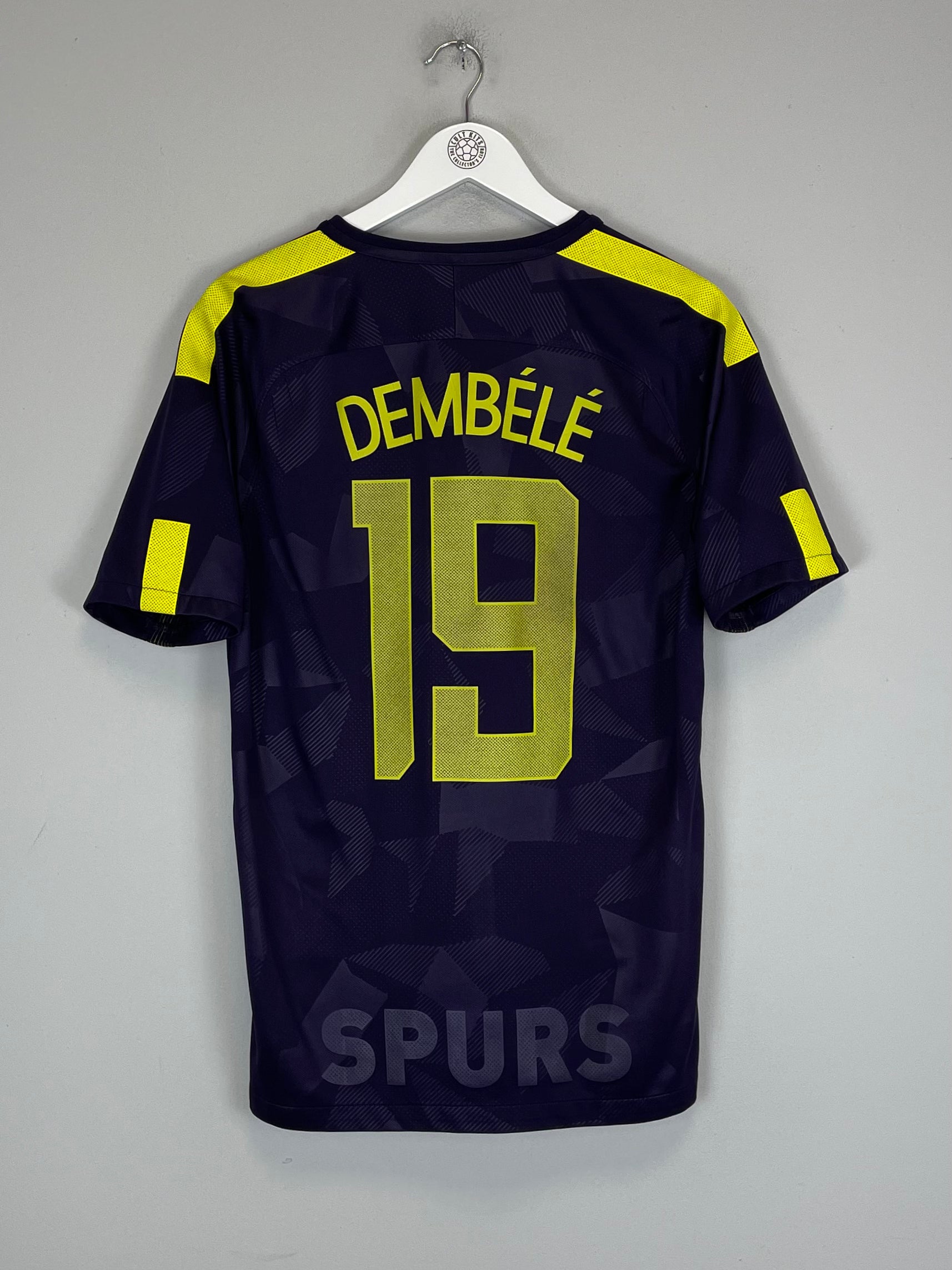 Shop 2017/18 TOTTENHAM DEMBELE #19 THIRD SHIRT (M) NIKE, classic football shirts, vintage football shirts & retro soccer jerseys at Cult Kits