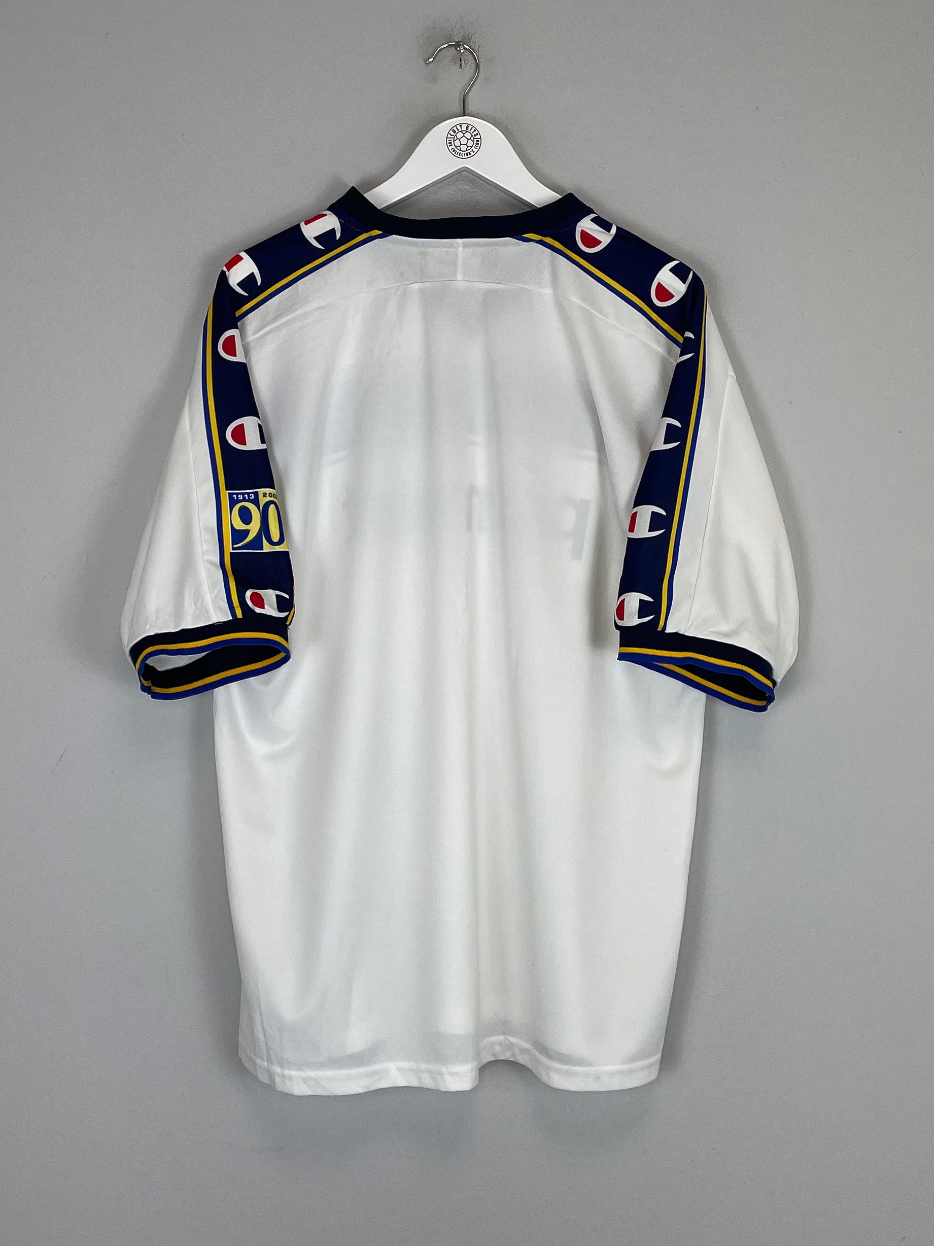 Shop 2001/02 PARMA AWAY SHIRT (XL) CHAMPION, classic football shirts, vintage football shirts & retro soccer jerseys at Cult Kits