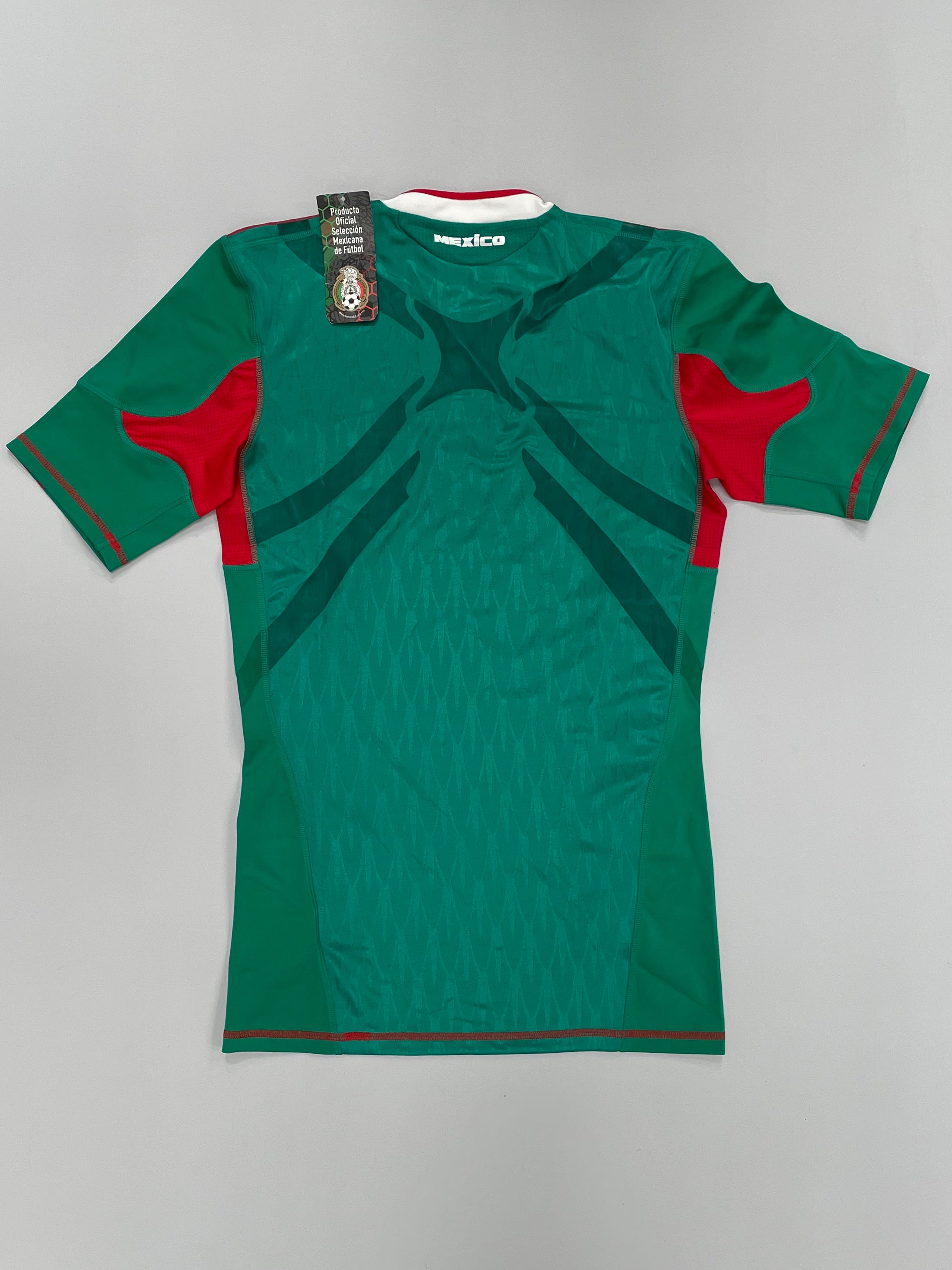 Shop 2010 MEXICO BOXED PLAYER ISSUE HOME SHIRT (M) ADIDAS, classic football shirts, vintage football shirts & retro soccer jerseys at Cult Kits