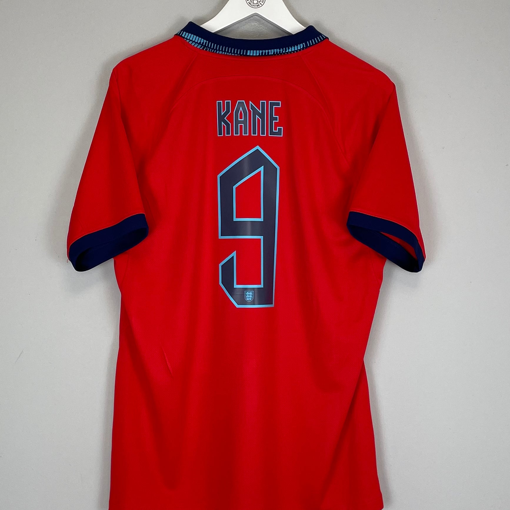 Shop 2022/23 ENGLAND KANE #9 AWAY SHIRT (L) NIKE, classic football shirts, vintage football shirts & retro soccer jerseys at Cult Kits