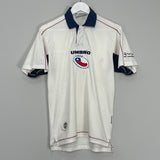 Shop 2000/02 CHILE AWAY SHIRT (S) UMBRO, classic football shirts, vintage football shirts & retro soccer jerseys at Cult Kits