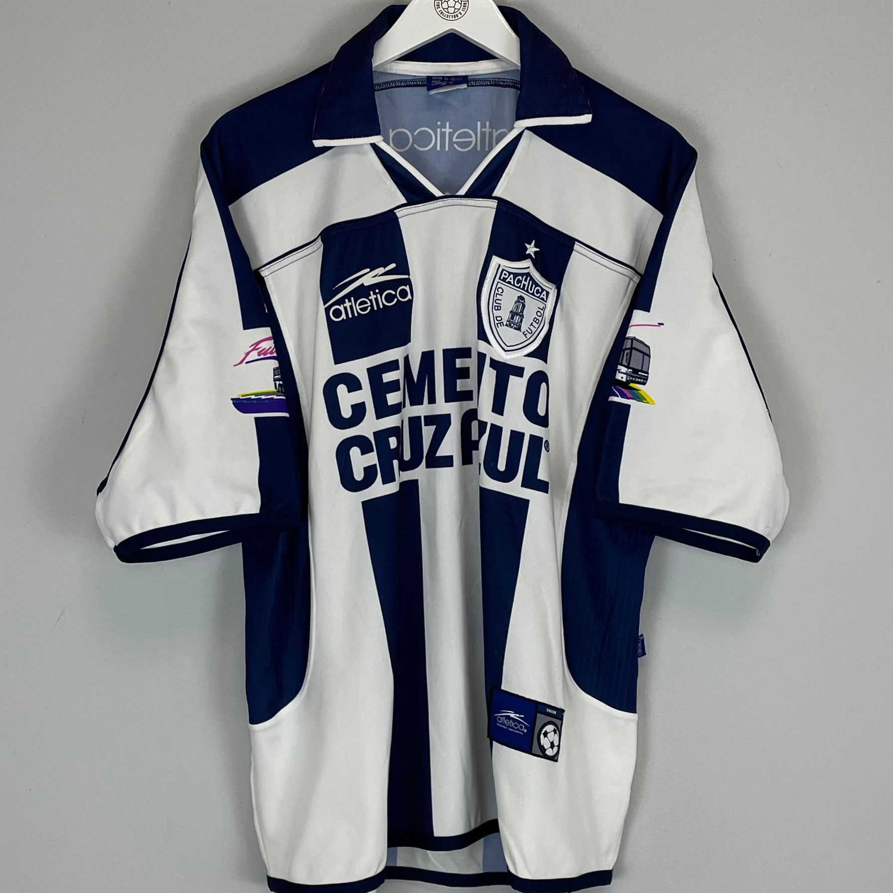 Shop 2000/01 PACHUCA HOME SHIRT (XL) ATLETICA, classic football shirts, vintage football shirts & retro soccer jerseys at Cult Kits