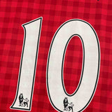 2012/13 Manchester United Rooney #10 Home Shirt (M) Nike