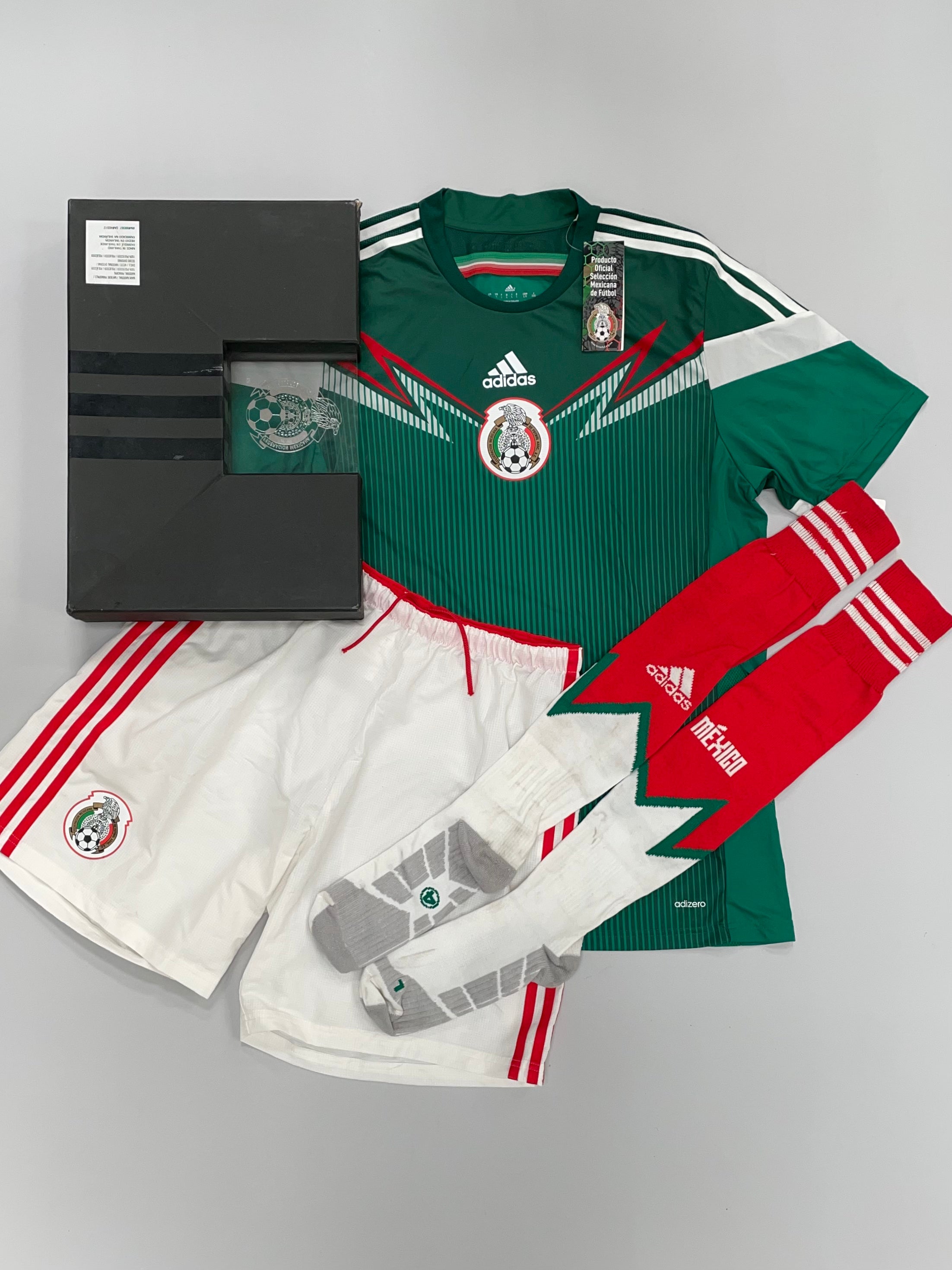 Shop 2014/15 MEXICO LTD *FULL KIT* BOXED (L) ADIDAS, classic football shirts, vintage football shirts & retro soccer jerseys at Cult Kits