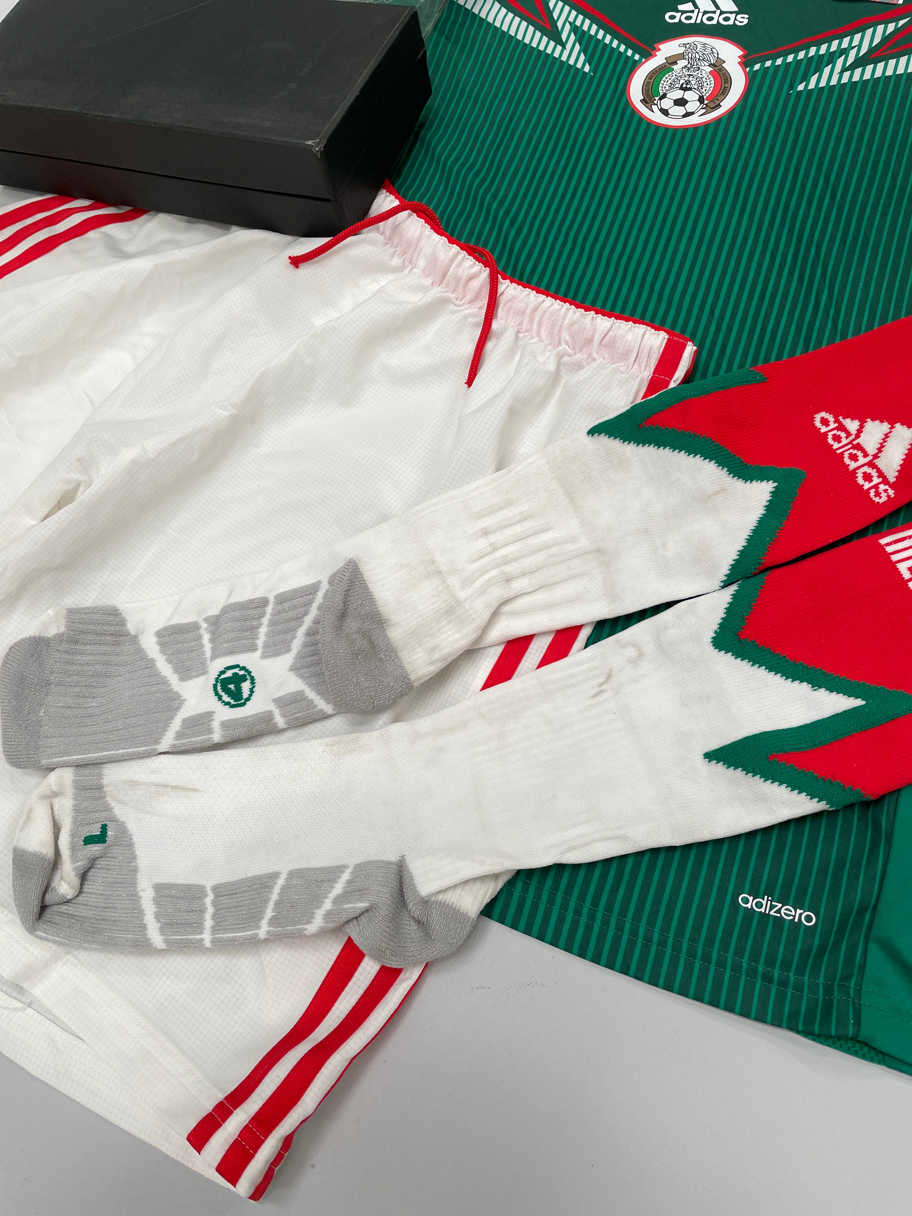 Shop 2014/15 MEXICO LTD *FULL KIT* BOXED (L) ADIDAS, classic football shirts, vintage football shirts & retro soccer jerseys at Cult Kits